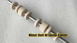 Wincor Nixdorf Shaft AU sponge 8 wheel