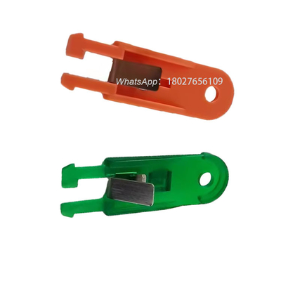 009-0023660 ATM Machine Parts NCR 6625 Cassette Orange Lock In Latch Slide Snap Latch 009-0023328