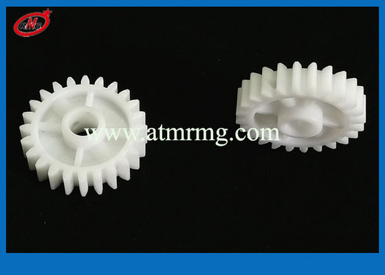 Diebold 368 U2CS White Gear 24T Atm Spare Parts With Pin Hole