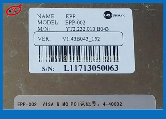 ATM Machine Parts GRG Banking EPP-002 Pinpad Keyboard YT2.232.013