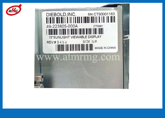 49223805000A Bank ATM Spare Parts Diebold LCD 15 Inch Sunlight Viewable Display 49223805000A