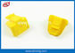 NMD ATM Parts Glory Delarue Talaris Banqit NMD A002963 NQ Yellow Plastic Bracket