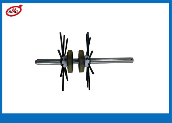 ISO ATM Machine Parts Fujitsu F56 Presenter Transport Shaft Rear Base Cash Roller Assy