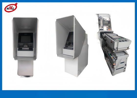 Cash Recycler NCR SelfServ 87 Recycler NCR 6687 Bank ATM Machine Exterior Through The Wall