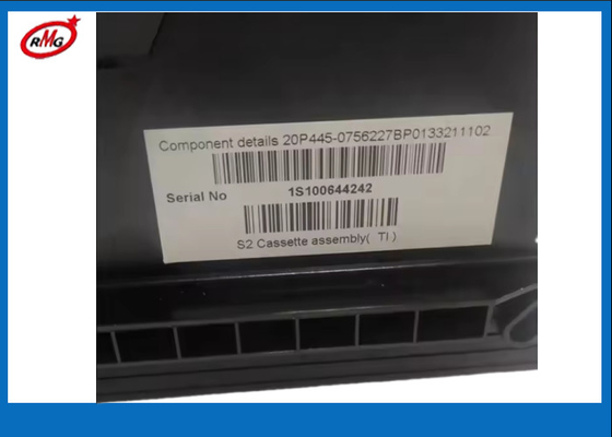 4450756227 445-0756227 NCR S2 Cassette With Metal Lock And Keys ATM Spare Parts
