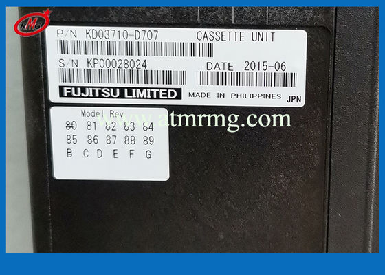 ISO Metal Fujitsu G750 ATM Cassette Parts KD03710-D707