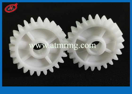 Diebold 368 U2CS White Gear 24T Atm Spare Parts With Pin Hole