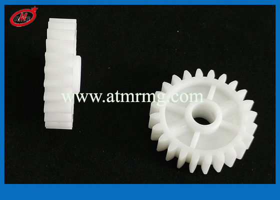 Diebold 368 U2CS White Gear 24T Atm Spare Parts With Pin Hole